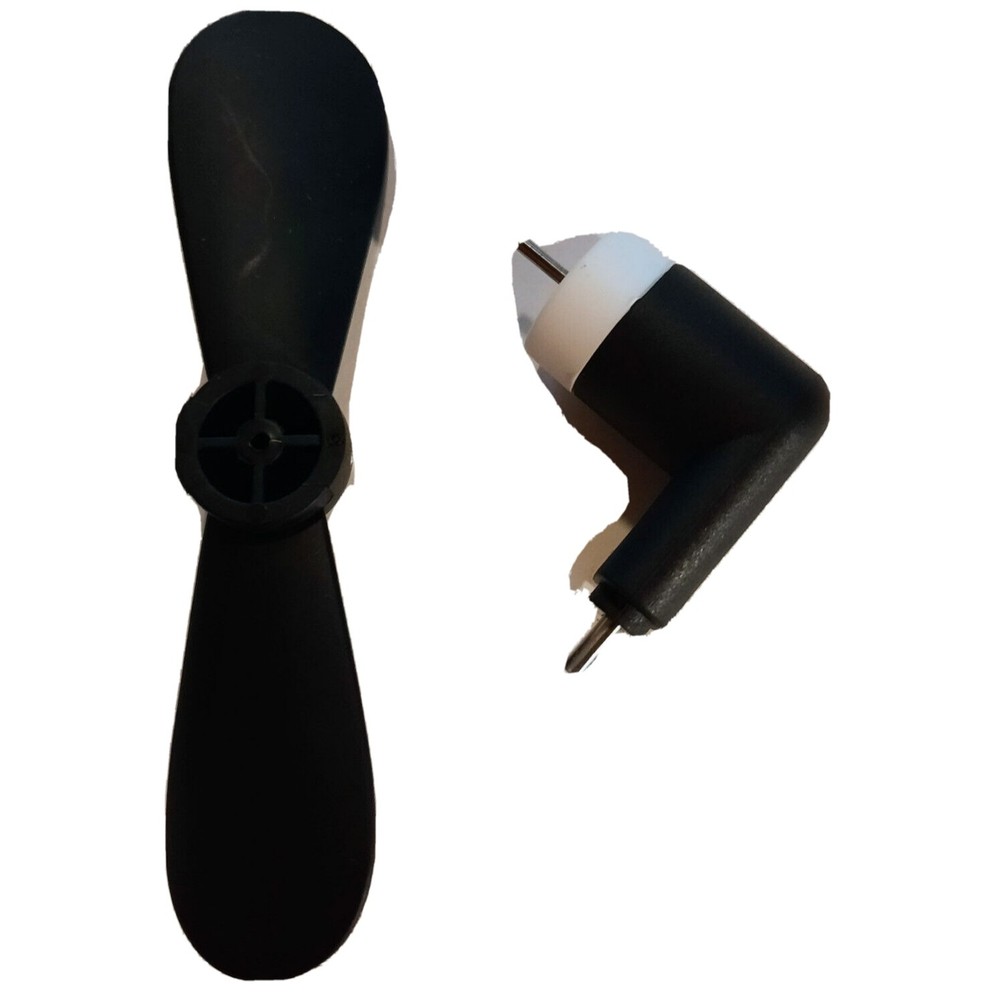 Micro USB Cell Phone Fan for Android - Smartphone - Black - stay cool!